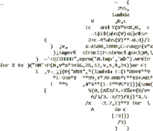 ASCII_ART_Mandelbrot