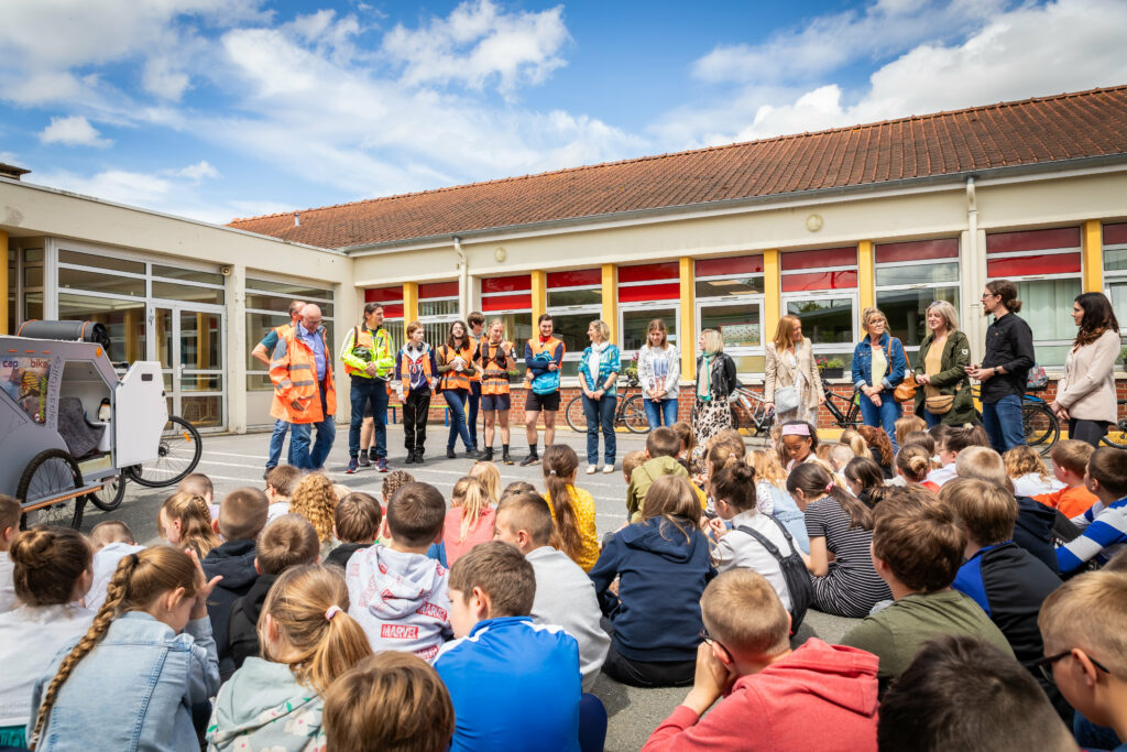 École primaire de Marles : tous les élèves accueillent le projet NIRD